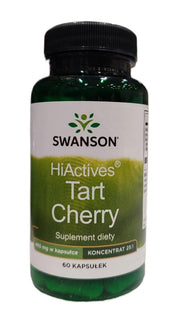 Swanson HiActives vyšnių skonio, 465 mg – 60 kapsulių