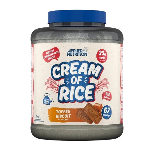 Applied Nutrition ryžių kremas, karameliniai sausainiai - 2000 g