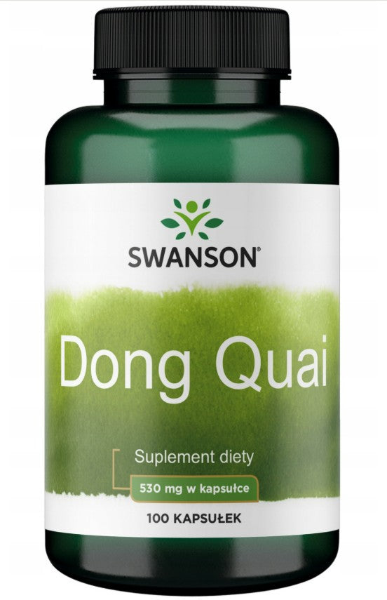 Swanson Dong Quai, 530 mg – 100 kapsulių