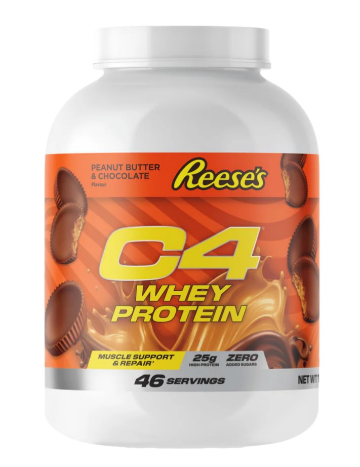 Cellucor C4 išrūgų baltymai, žemės riešutų sviestas ir šokoladas Reese's – 1700 g