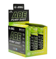 Applied Nutrition ABE Pump Shot, citrusinių vaisių skonio – 12 x 100 ml.