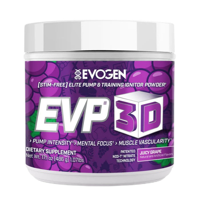 Evogen EVP 3D, sultingos vynuogės - 486 g