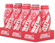 Applied Nutrition daug baltymų turintis kokteilis su braškėmis ir grietinėle – 8 x 500 ml.