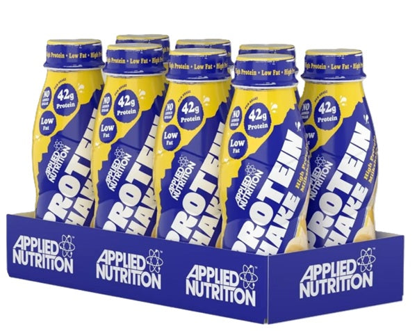 Applied Nutrition daug baltymų turintis kokteilis Banana Delight – 8 x 500 ml.