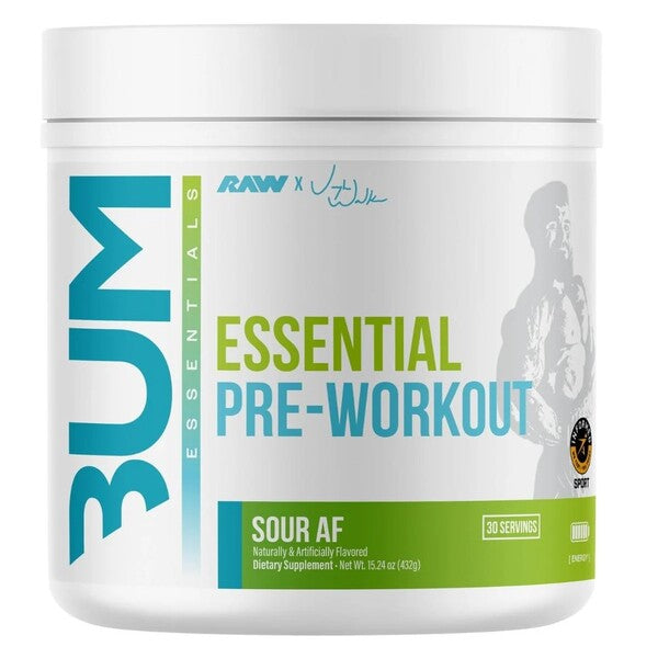 Raw Nutrition CBUM Essential prieš treniruotę, rūgštus AF – 432 g