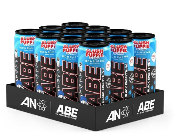 Applied Nutrition ABE Energy + Performance skardinės, Slush Puppie – 12 x 330 ml.