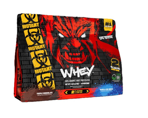 Mutant Mutant Whey 2 skoniai, trigubo šokolado ir vanilės ledai - 1800 g
