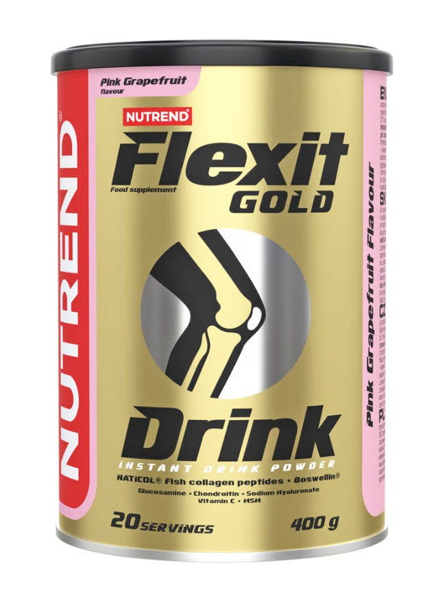 Nutrend Flexit Gold gėrimas, rausvųjų greipfrutų skonio – 400 g