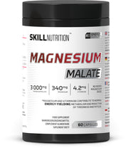 Skill Nutrition magnio malatas - 60 kapsulių