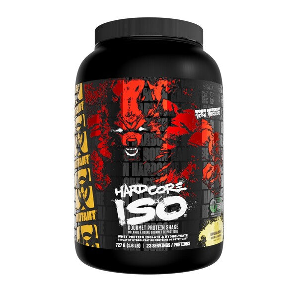 Mutant Hardcore Iso, bananų kremas - 727 g