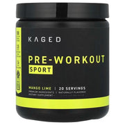 Kaged Muscle prieš treniruotę skirtas sportinis gėrimas su mangų ir laimų prieskoniais – 259 g