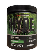 ProSupps Hyde Nightmare, rūgštaus žaliojo obuolio skonio – 300 g