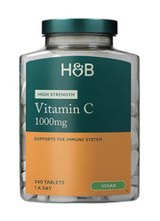 Holland & Barrett didelės koncentracijos vitaminas C, 1000 mg – 240 tablečių
