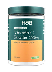 Holland & Barrett maksimalios stiprybės vitamino C milteliai, 2000 mg - 567 g