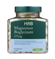 Holland & Barrett magnio bisglicinatas, 375 mg – 90 kapsulių
