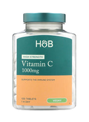 Holland & Barrett didelės koncentracijos vitaminas C, 1000 mg – 120 tablečių