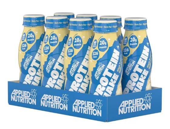 Applied Nutrition daug baltymų turintis kokteilis su vaniliniais ledais - 8 x 330 ml.