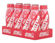 Applied Nutrition baltymų kokteilis su braškėmis ir grietinėle – 8 x 500 ml.