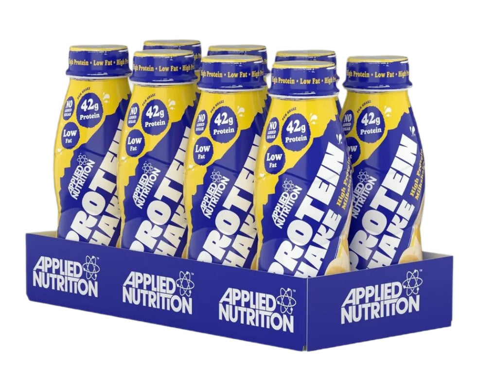 Applied Nutrition daug baltymų turintis kokteilis Banana Delight – 8 x 500 ml.