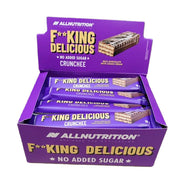 Allnutrition Fitking Delicious Crunchee pieniško šokolado su kakavos kremu traškučiai – 20 x 18 g
