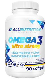 Allnutrition Omega 3 Ultra Strong – 90 kapsulių