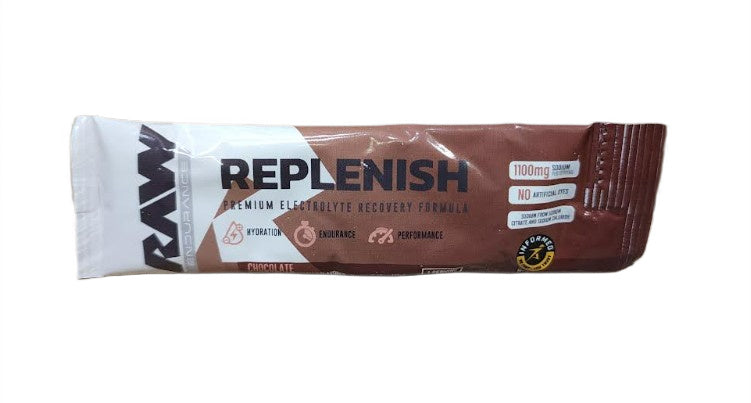 Raw Nutrition Replenish, šokolado skonio – 13 g (1 porcija)
