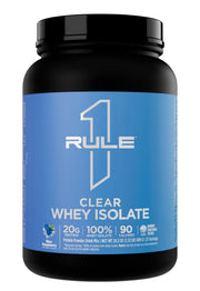 Rule One Clear išrūgų izoliatas, mėlynosios avietės – 689 g