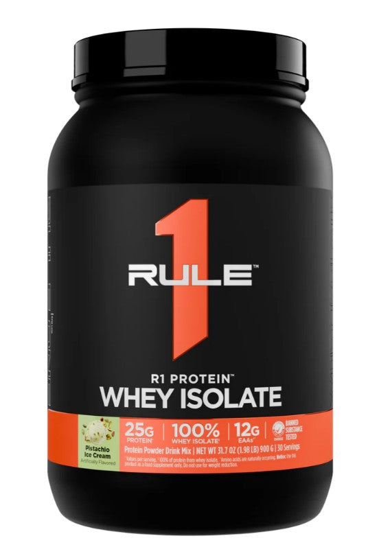 Rule One išrūgų izoliatas, pistacijų ledai – 900 g