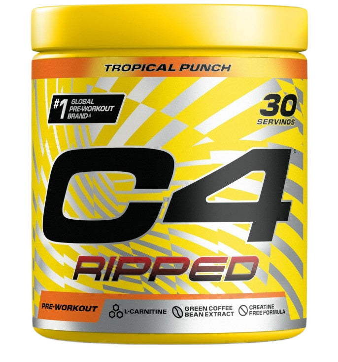 Cellucor C4 Ripped, tropinis Punch – 189 g