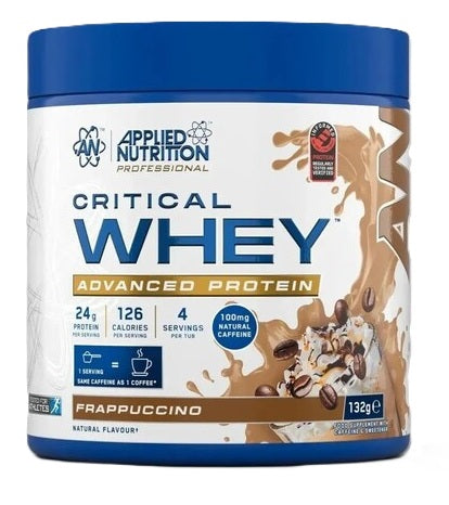 Applied Nutrition kritinės išrūgos, Frappuccino – 132 g (4 porcijos)