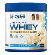 Applied Nutrition Critical Whey, vaniliniai ledai – 132 g (4 porcijos)