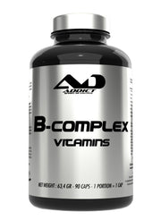 Addict Sport Nutrition B komplekso vitaminai – 90 kapsulių