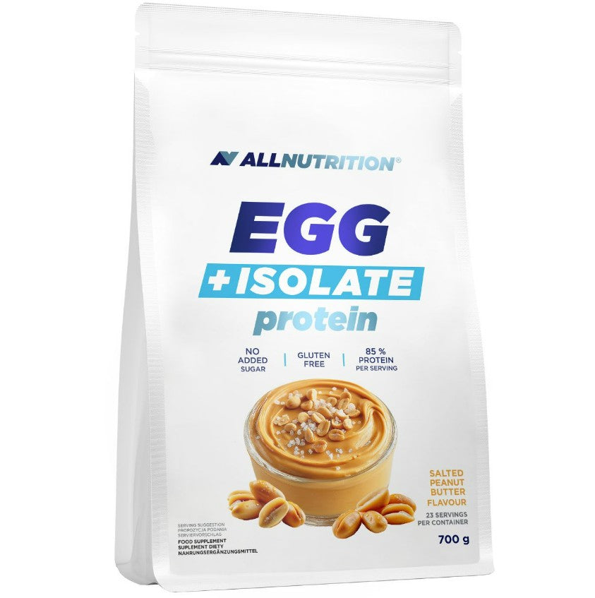 Allnutrition kiaušinis + izoliato baltymas, sūdytas žemės riešutų sviestas - 700 g