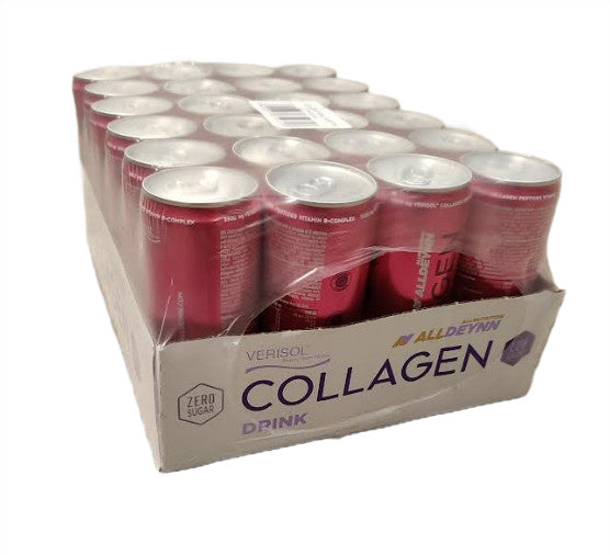 Allnutrition AllDeynn kolageno gėrimas, vyšnių skonio – 24 x 330 ml.
