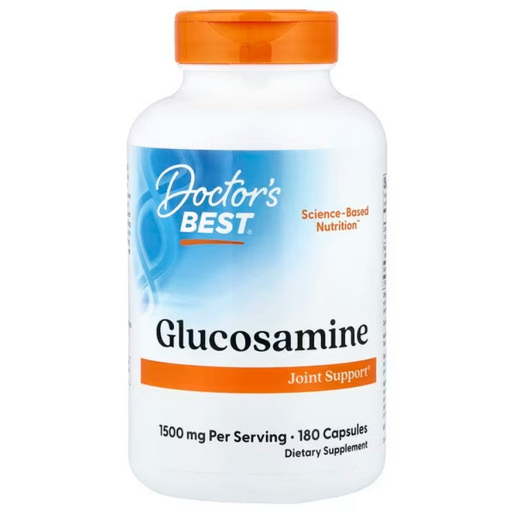 Doctor's Best gliukozaminas, 1500 mg – 180 kapsulių