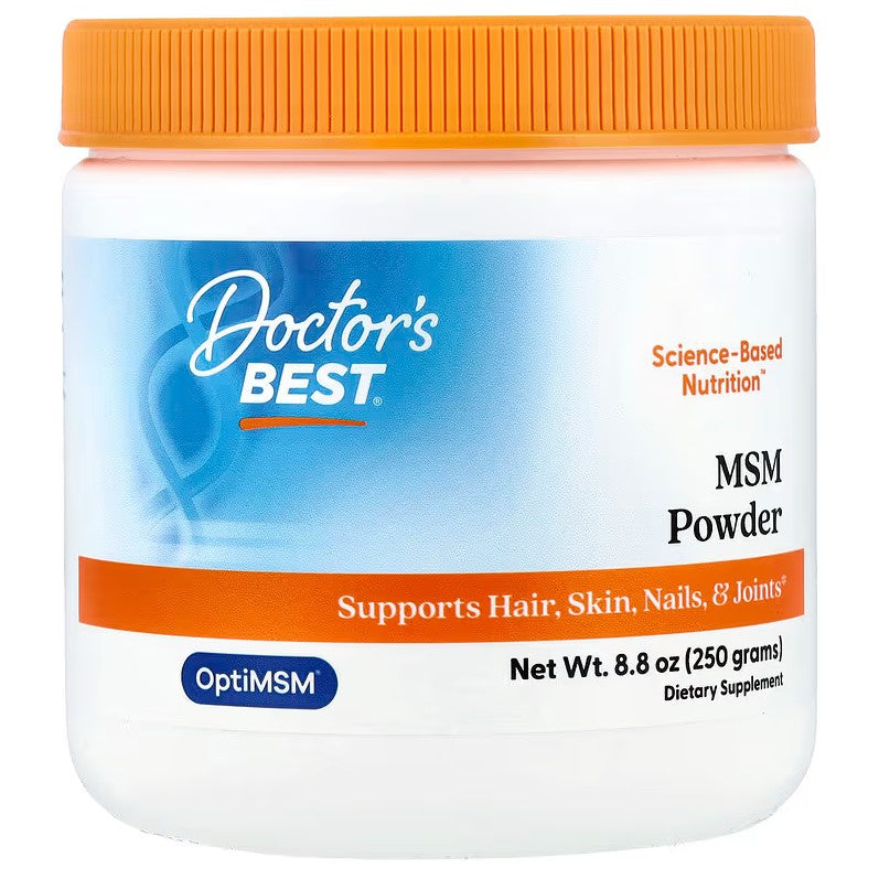 Doctor's Best MSM su OptiMSM, milteliai - 250 g