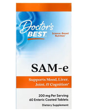 Doctor's Best SAM - e, 200 mg – 60 tablečių