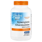 Doctor's Best sinergetinė gliukozamino MSM formulė su OptiMSM – 180 kapsulių