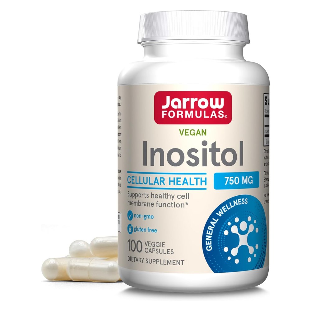 Jarrow Formulas inozitolis 750 mg - 100 kapsulių
