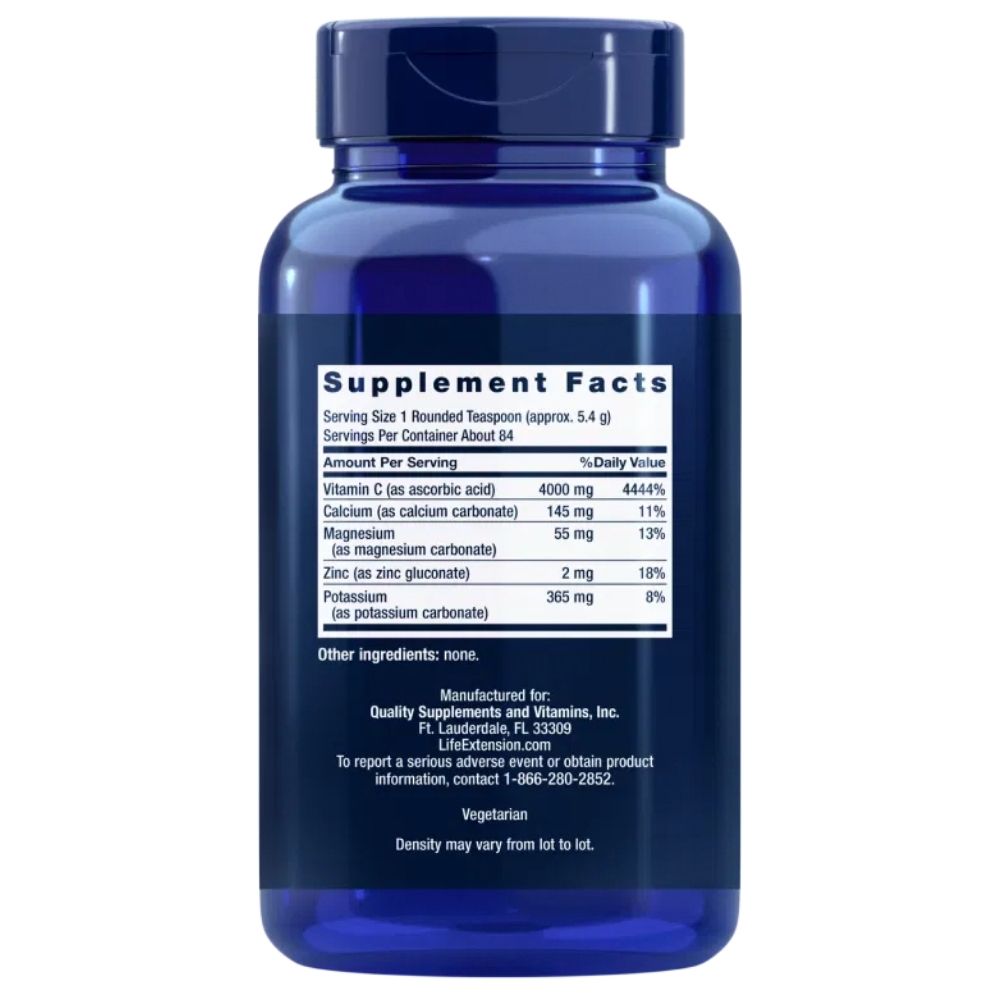 LIFE EXTENSION vitamino C buferiniai milteliai - 454 g