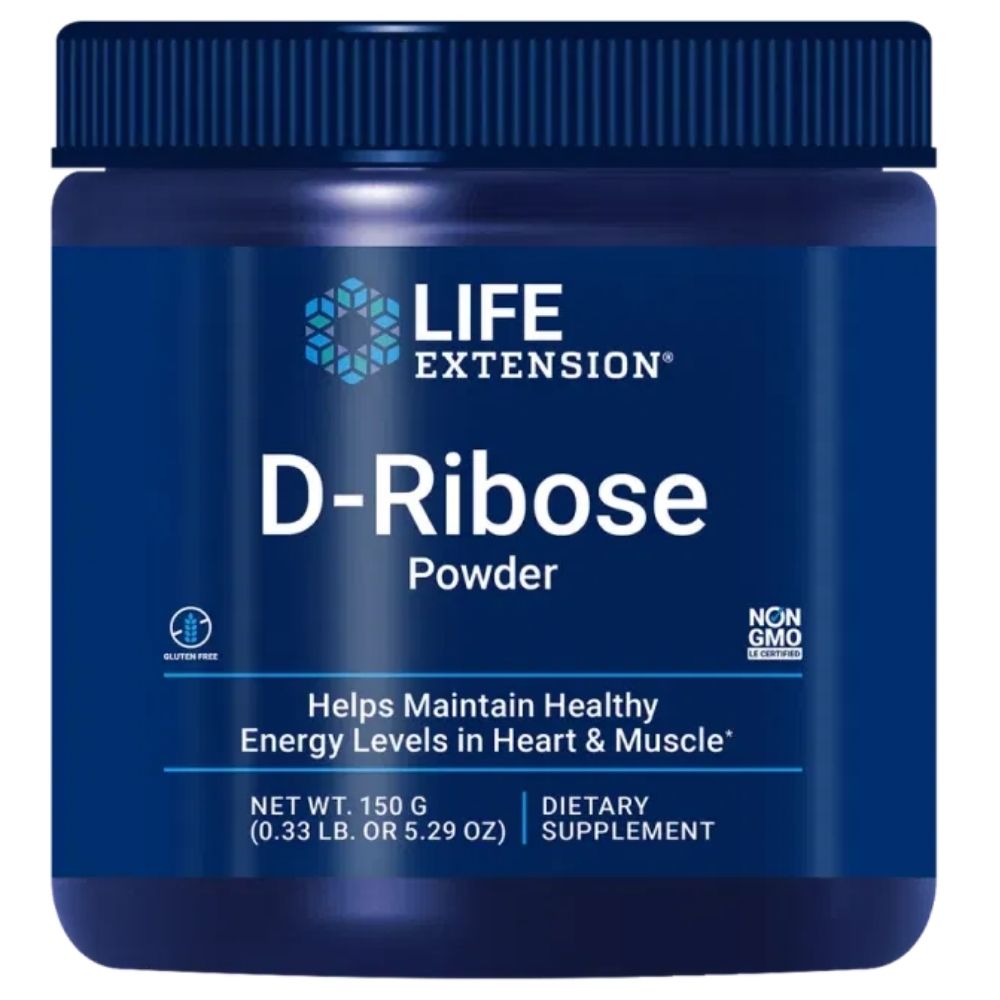 LIFE EXTENSION D-ribozės milteliai - 150 g