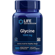 LIFE EXTENSION glicinas 1000 mg - 100 kapsulių