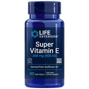 LIFE EXTENSION Super vitaminas E 268 mg – 90 kapsulių