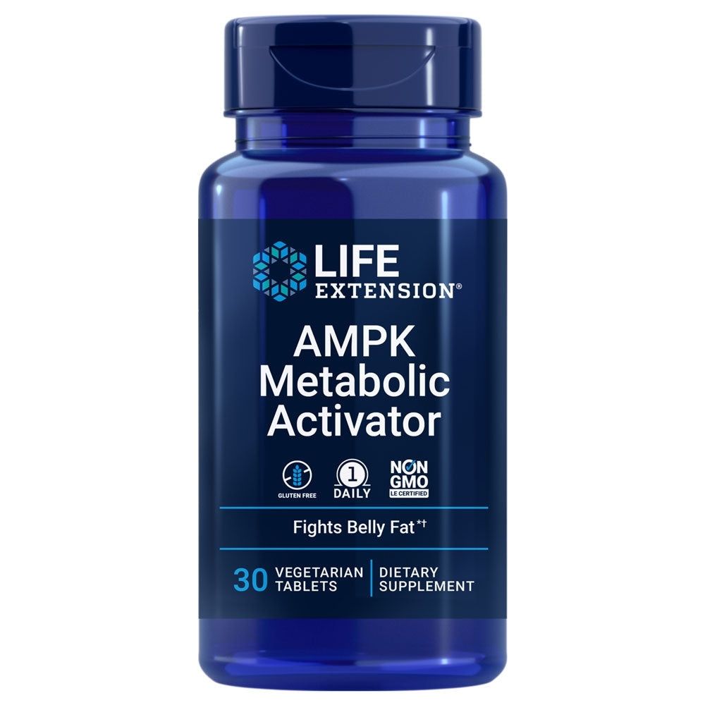 LIFE EXTENSION AMPK medžiagų apykaitos aktyvatorius – 30 tablečių
