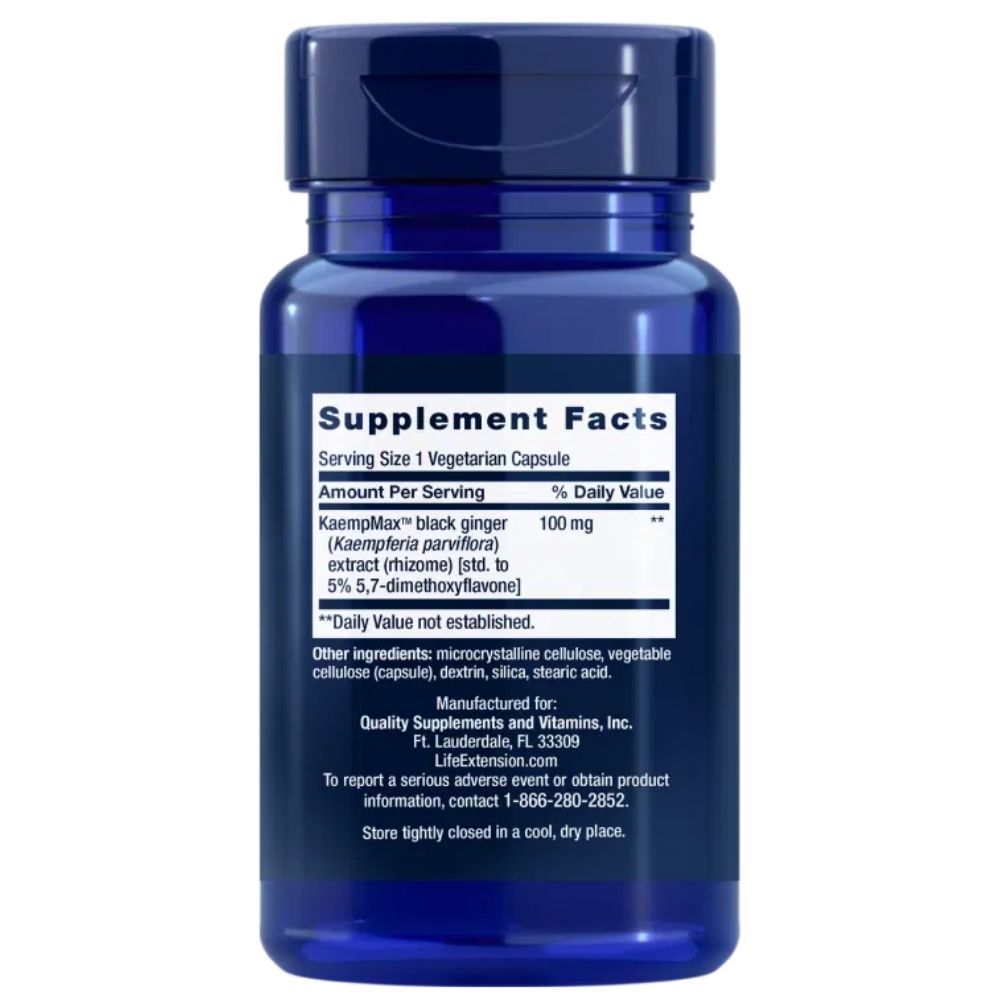 LIFE EXTENSION Male Vascular Sexual Support – 30 kapsulių