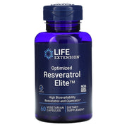 LIFE EXTENSION optimizuotas resveratrolis - 60 kapsulių