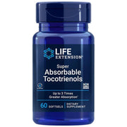 LIFE EXTENSION tokotrienoliai, vitaminas E - 60 kapsulių