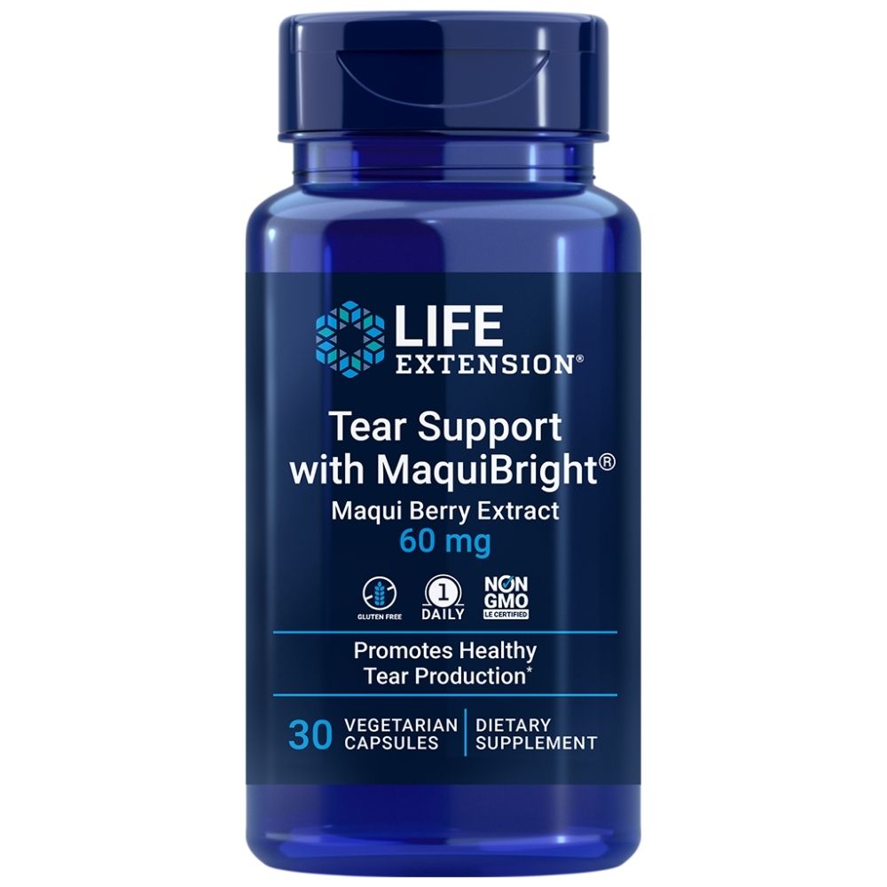 LIFE EXTENSION Tear Support su „MaquiBright®“ – 30 kapsulių