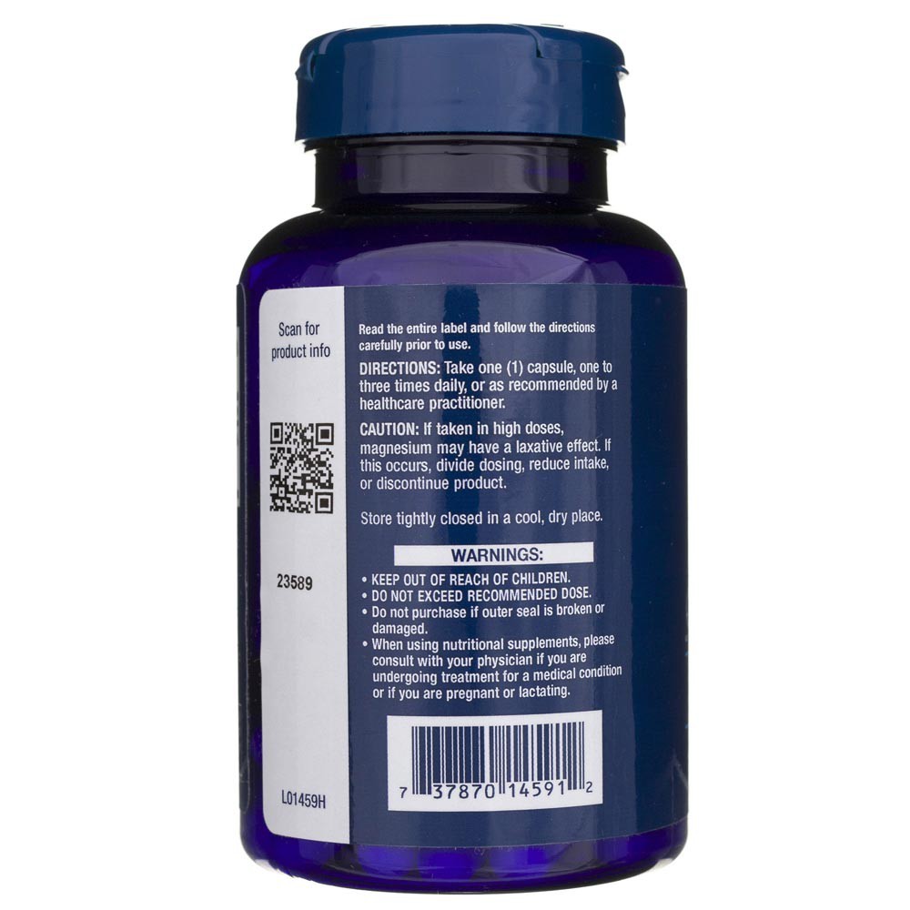 LIFE EXTENSION Magnesium Caps 500 mg – 100 kapsulių
