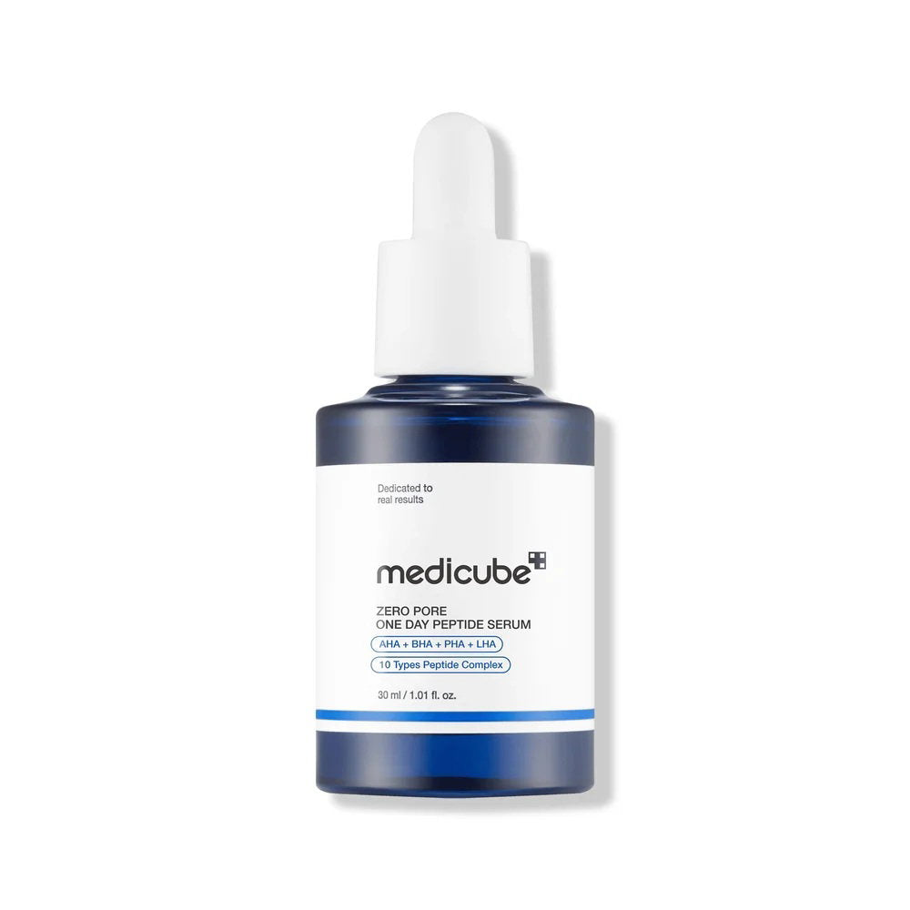 Medicube, Zero Pore One Day Peptide, poras sutraukiantis serumas, kasdieniam naudojimui, veidui, 30 ml